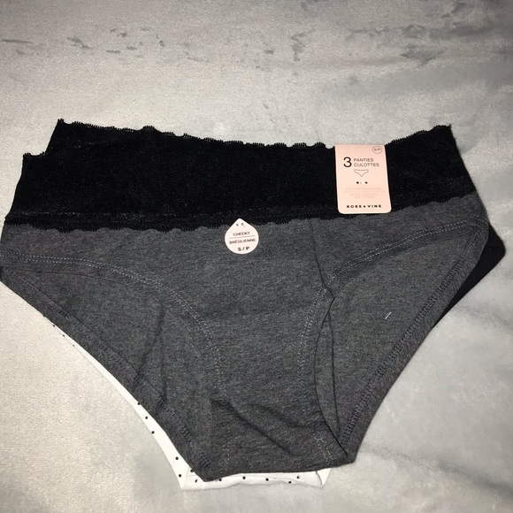 Set of 3 panties Rose + Vine (Brand New) - Picture 2 of 3